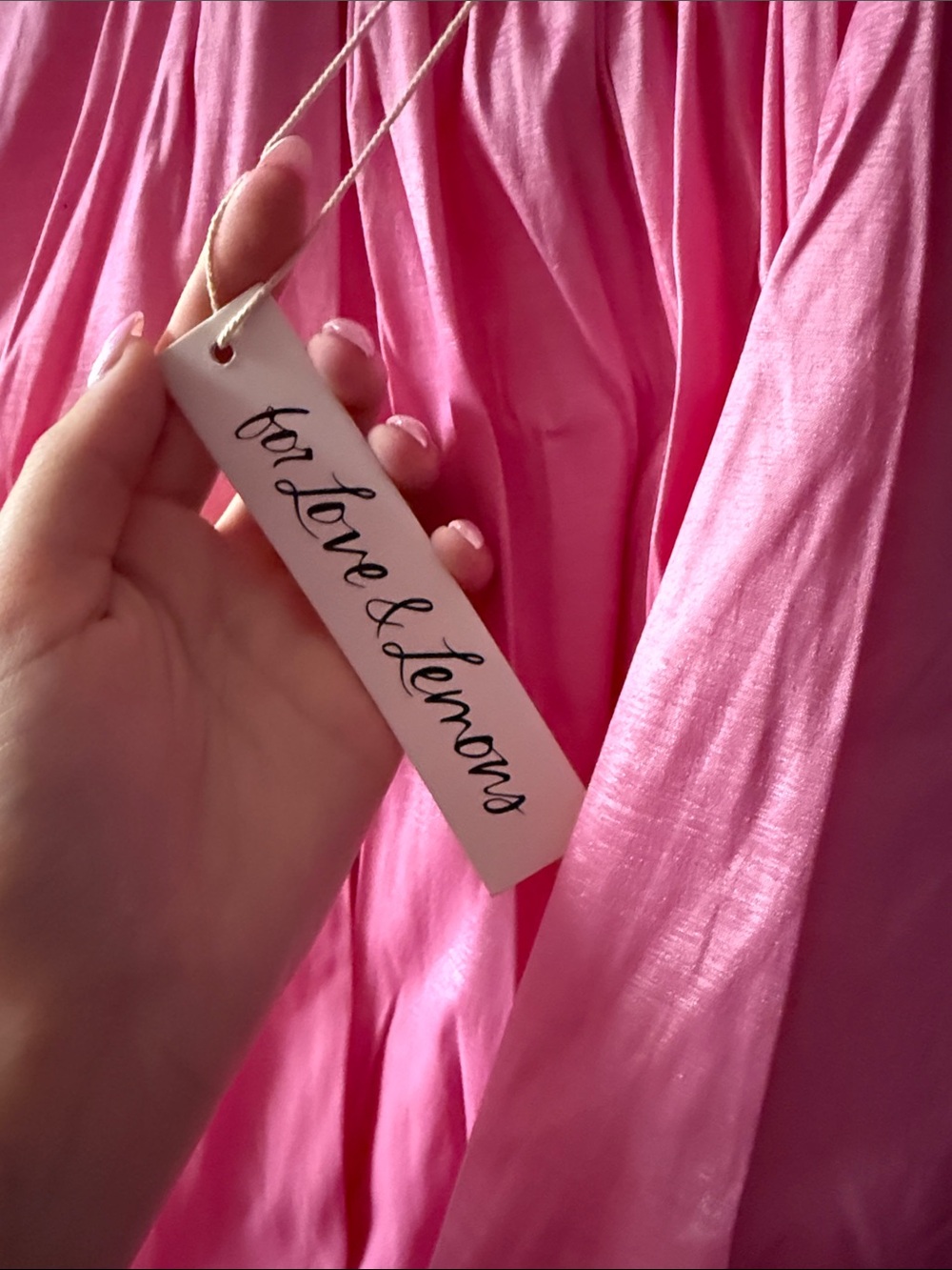For Love & Lemons Pink Mini Dress - Picture 2 of 3